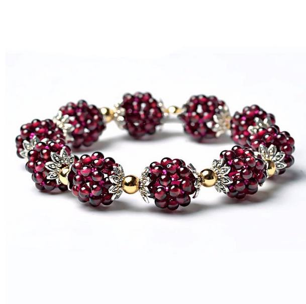 Natural Garnet Healing Bracelet