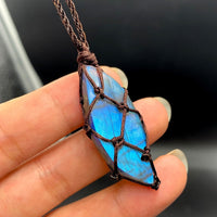 Thumbnail for Natural Labradorite Gemstone Necklace