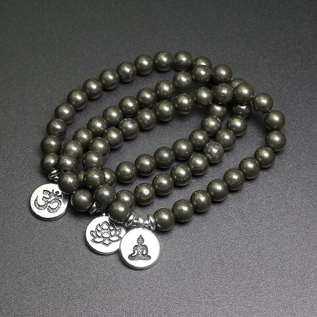 Natural Pyrite Energy Healing Bracelet