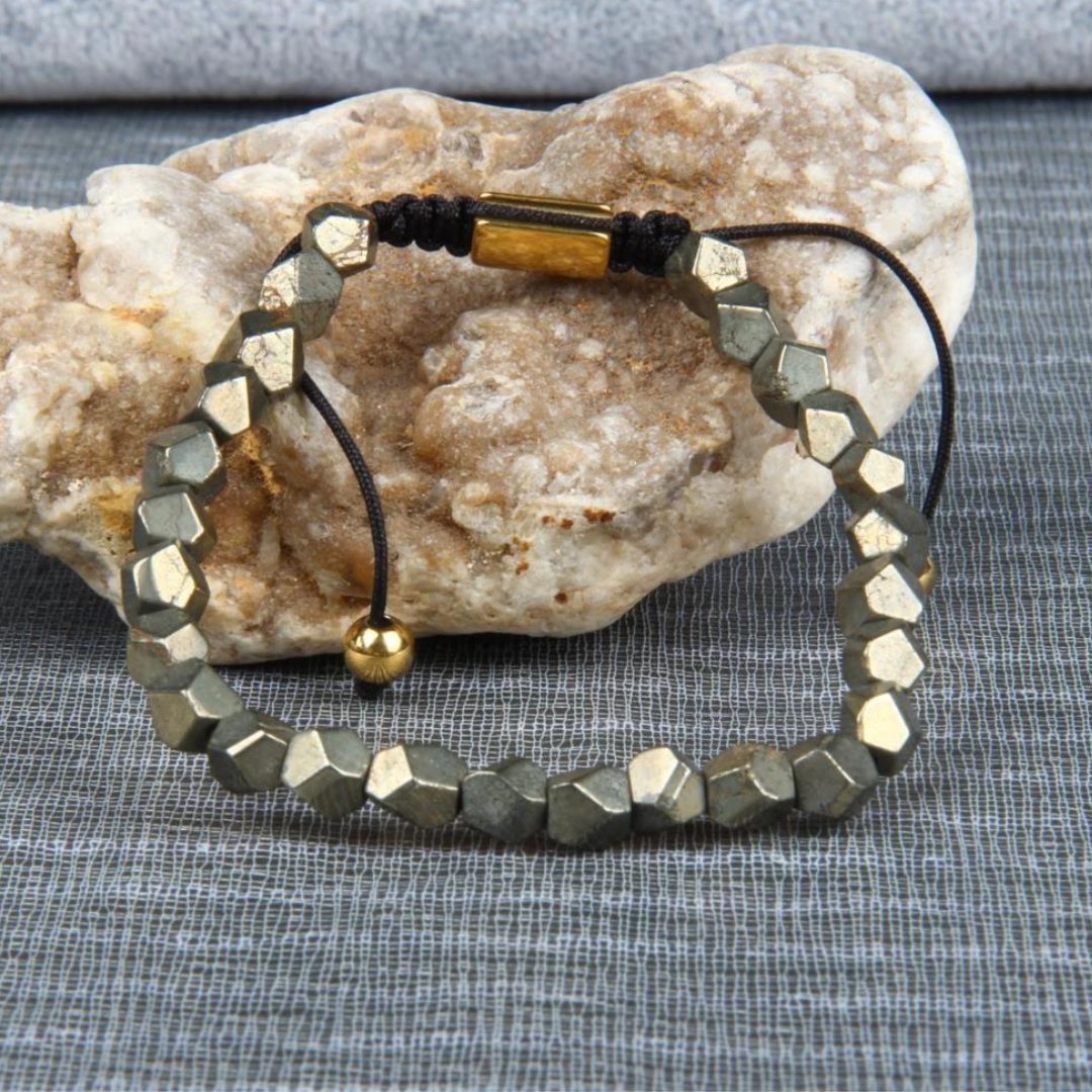 Natural Pyrite Healing Bracelet