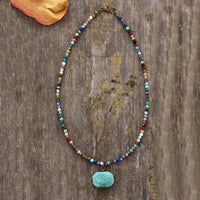 Thumbnail for Natural Stone Amazonite Necklace