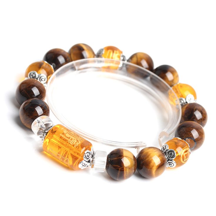 Natural Tiger Eye Fortune Lucky Bracelet