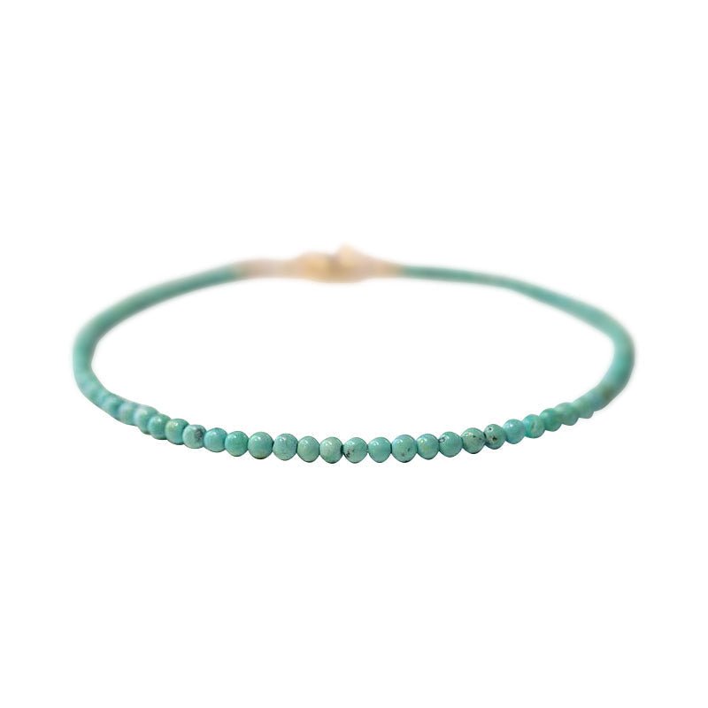 Natural Turquoise Beads Protection Bracelet