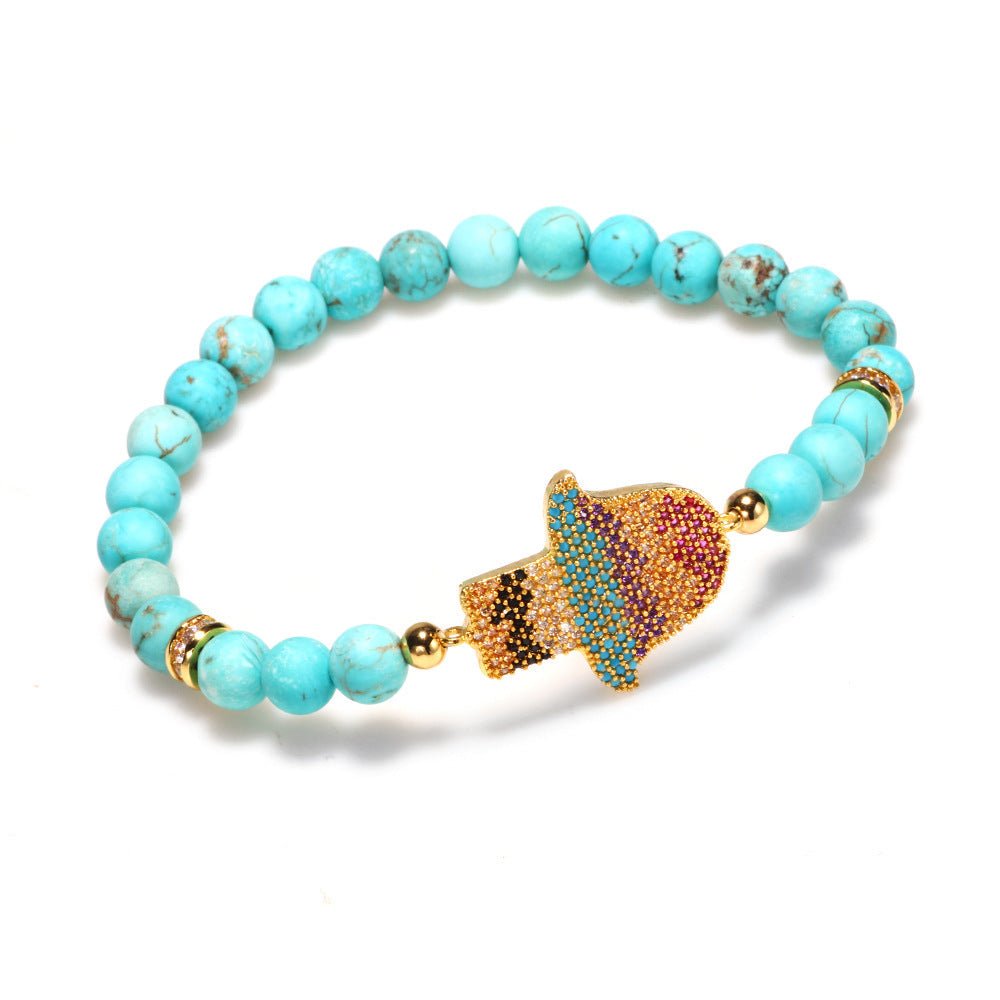 Natural Turquoise Protection Bracelet