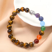 Thumbnail for Baltic Amber Bracelet/Anklet with Chakra Stones