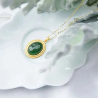 Thumbnail for Jade Minimalist Lucky Charm Necklace