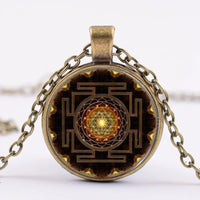 Thumbnail for Sri Yantra Pendant Necklace