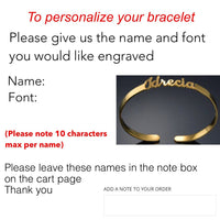 Thumbnail for Personalized Stainless Steel 'APPRECIATION' Bracelet