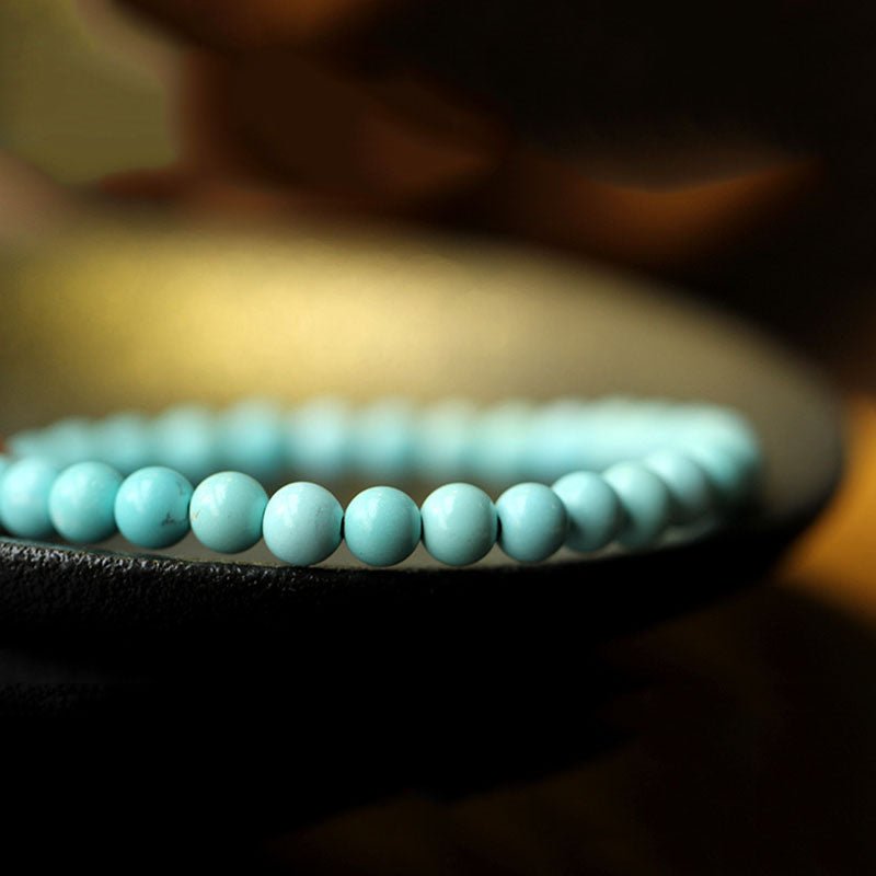 Pixiu Moonstone Turquoise Wealth Protection Bracelet