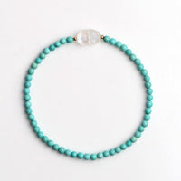 Thumbnail for Pixiu Moonstone Turquoise Wealth Protection Bracelet