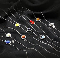 Thumbnail for 925 Sterling silver SOLAR SYSTEM  Necklace- Choose your Fav PLANET!