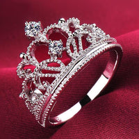 Thumbnail for Sweet Princess Rhinestone Tiara Ring