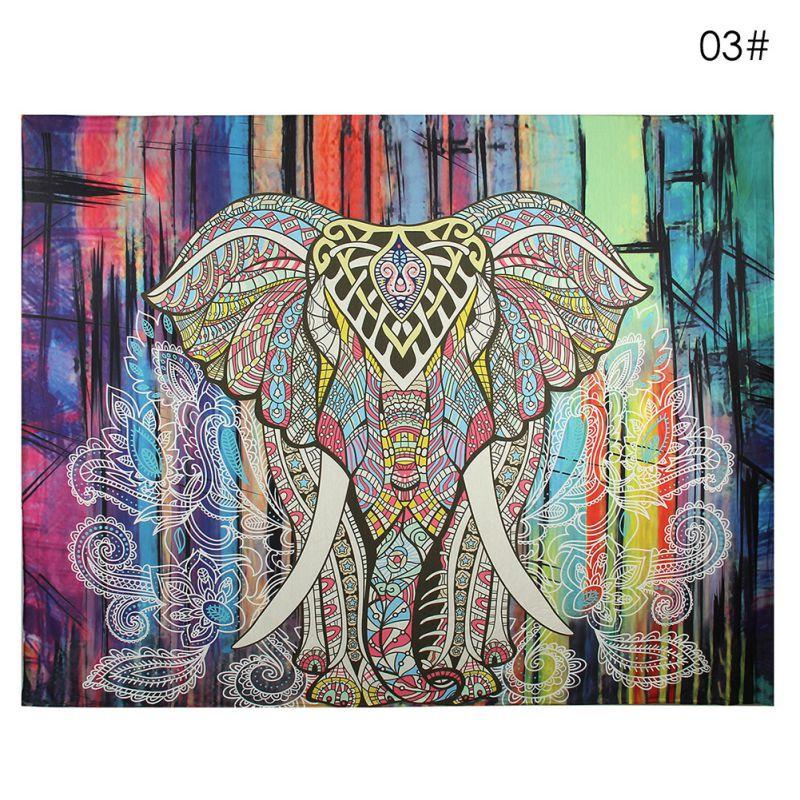 Elephant Mandala Tapestry