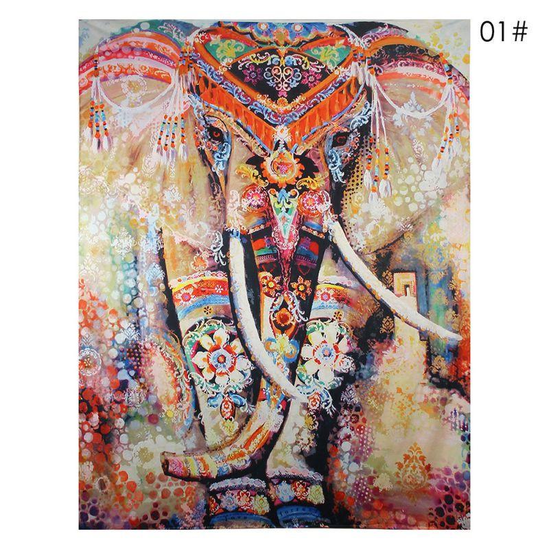 Elephant Mandala Tapestry