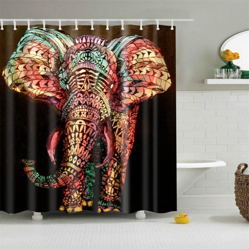 Elephant Shower Curtain