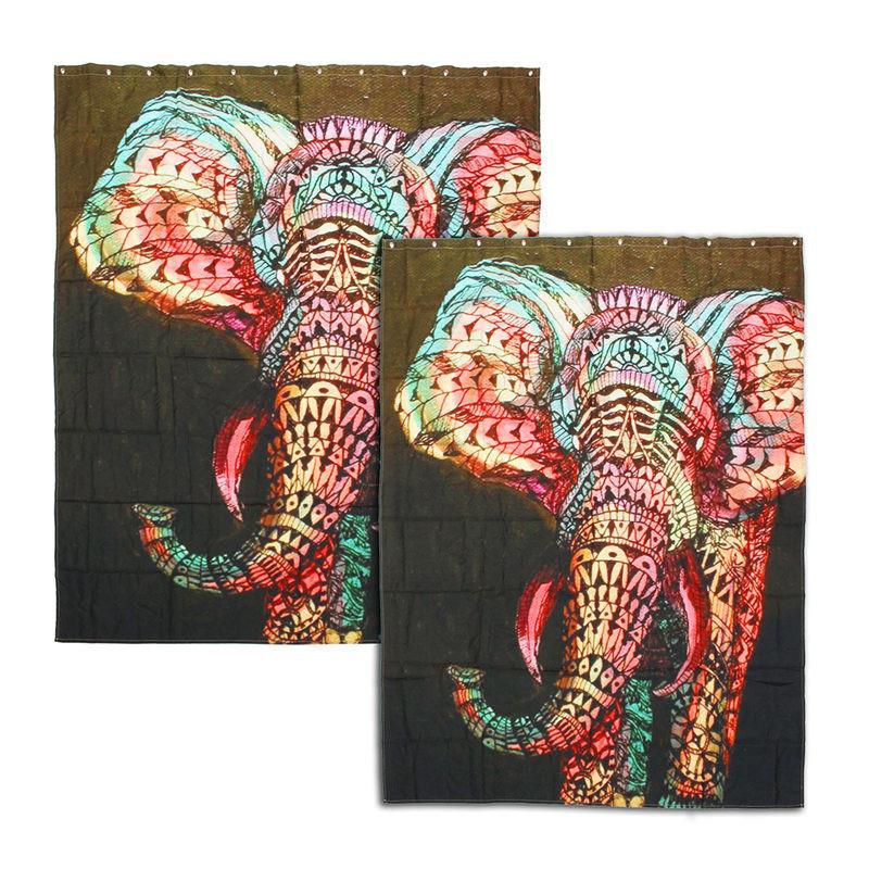 Elephant Shower Curtain