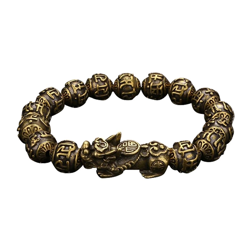 Pure Copper Pixiu Mantra Bracelet