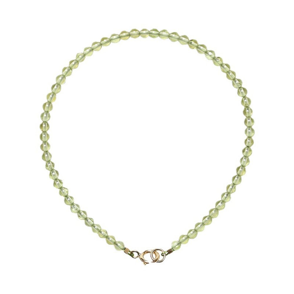 Pure Green Peridot Bracelet