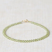 Thumbnail for Pure Green Peridot Bracelet