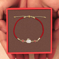 Thumbnail for Red Rope Little Money Rabbit Bracelet