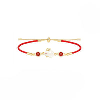 Thumbnail for Red Rope Little Money Rabbit Bracelet