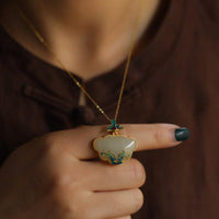 Thumbnail for Ruyi Scepter Jade Necklace