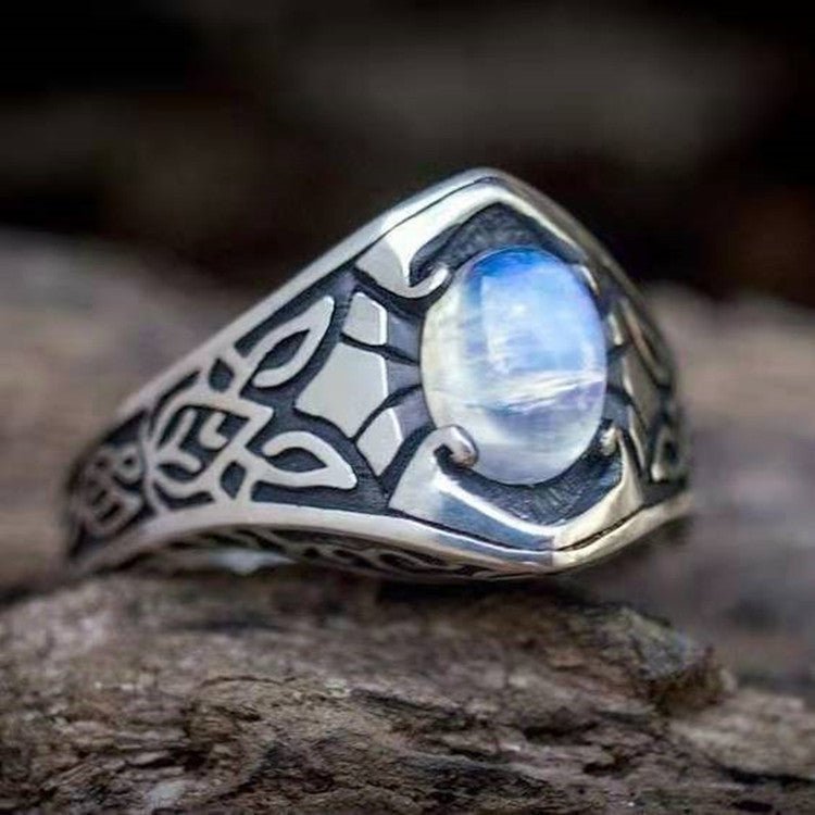 Sacred Moonstone Ring