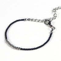 Thumbnail for Cutie Pie Miniature NATURAL HEALING GEMSTONE & Steel Bracelet- SAVE $$ on Bundles!