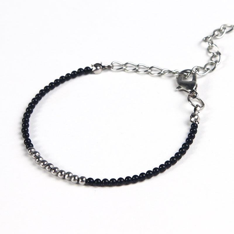 Cutie Pie Miniature NATURAL HEALING GEMSTONE & Steel Bracelet- SAVE $$ on Bundles!