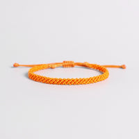 Thumbnail for Hand-tied Waterproof Wax Rope Classic Tibetan Lucky Knot SIMPLICITY Bracelet