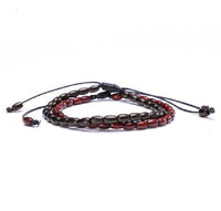 Thumbnail for Ethnic Tibetan Wood 'SIMPLY SPIRITUAL' Beads -2 pc Bracelet Set