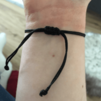 Custom Spotify Code Rope Bracelet