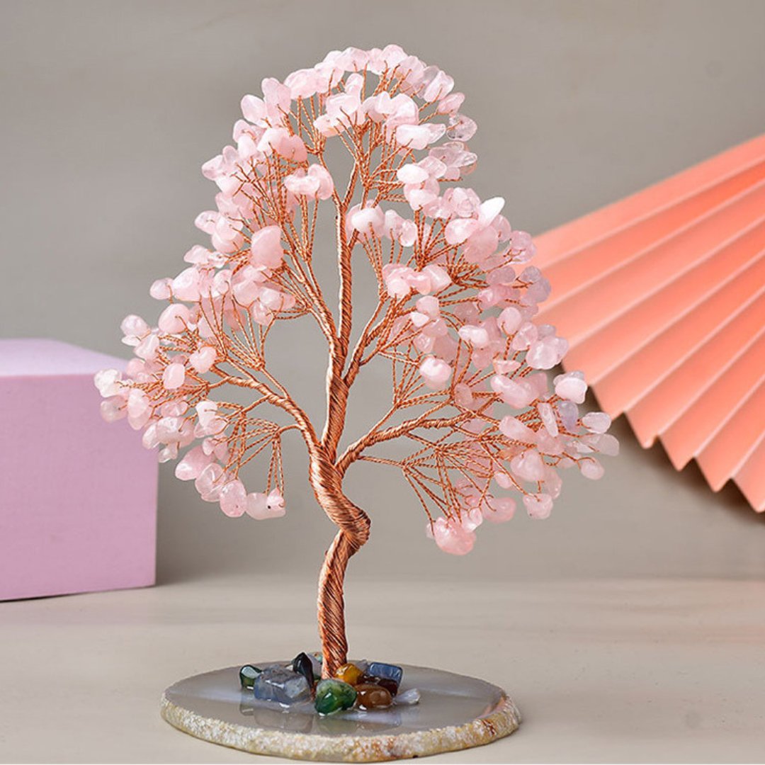 Strawberry Quartz Fortune Tree