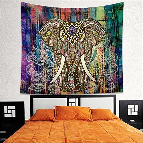 Elephant Mandala Tapestry