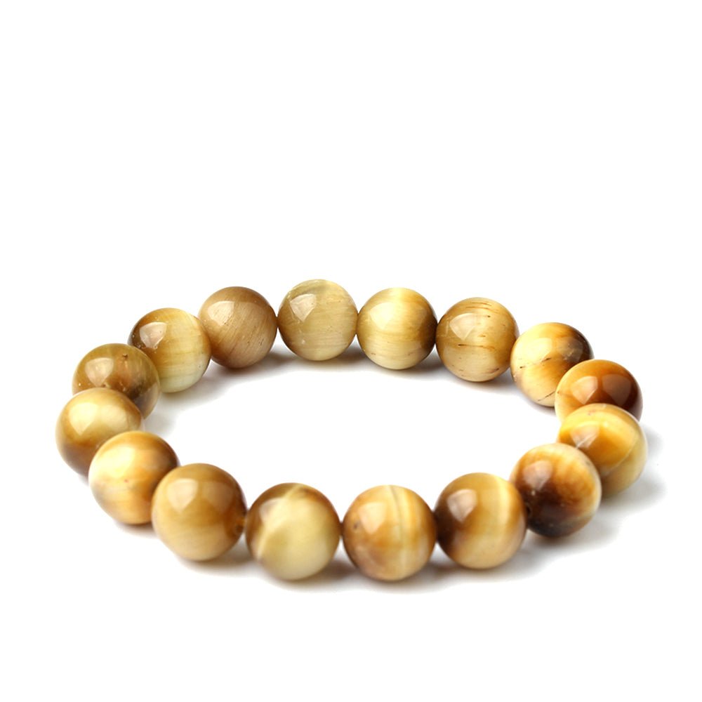 The Mighty Protector Golden Yellow Tiger's Eye Energy Bracelet