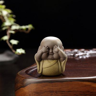 Cheeky Monk-ey Tea Pet Figurine