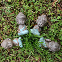 Thumbnail for Glazed Buddha Tea Pet Cute Figurine