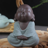 Thumbnail for 4pc/Set Tao Mi Adorable Buddha Monks Tea Pet Figurines -FREE WORLDWIDE SHIPPING!