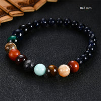 Thumbnail for Mens Guardian of the Solar System Stone Bracelet YourSoulPlace