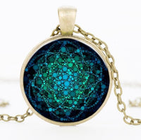 Thumbnail for New Flower of Life Mandala Pendant Necklace