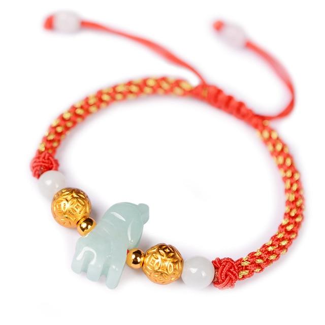 2024-YEAR OF THE DRAGON- Attract GOOD LUCK with Silver & JADE Zodiac bracelet