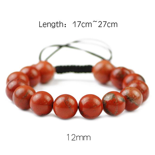 Red Jasper 'STIR the PULSE' Unisex Bracelet