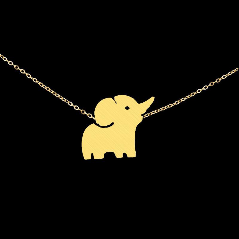 Baby Elephant Necklace