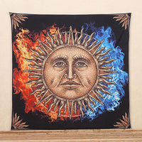 Thumbnail for Boho Sun and Moon Style Tapestry