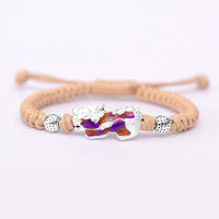 Thumbnail for PURE Silver Thermochromic Pi Xiu FENG SHUI WEALTH Rope Bracelet