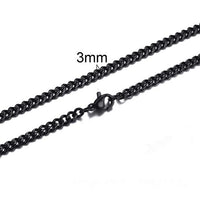 Thumbnail for Men's Stainless Steel CUBAN LINK Chain Necklace