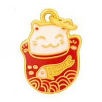 Thumbnail for THAI SILVER Adorable Chinese Style Porcelain Pendants + Chain