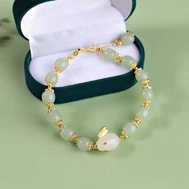 2023 Year of the Rabbit! Natural Jade Bracelet - 6 Styles