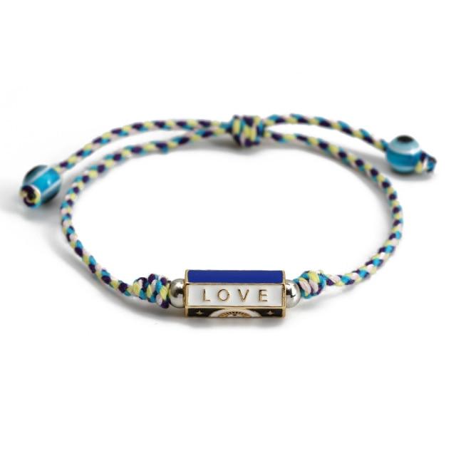 Evil eye & Mixed Rope Bracelet - 10 Styles