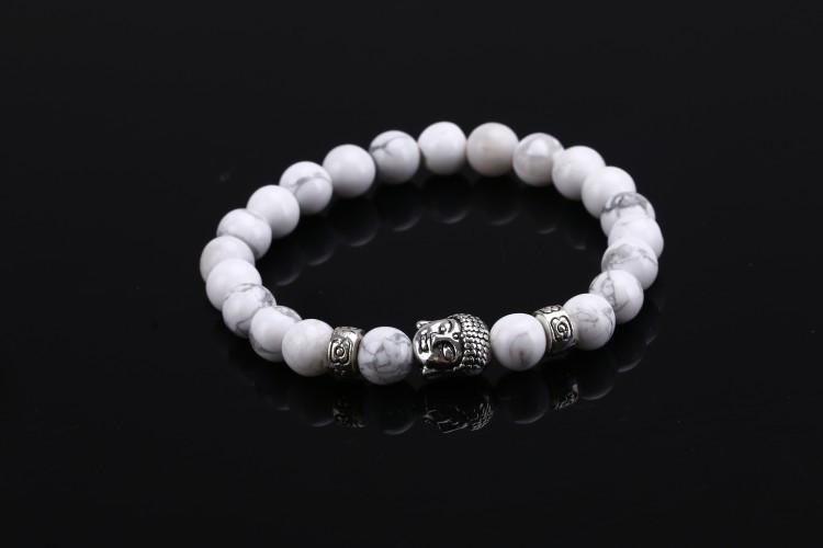 Natural Stone Buddha Bracelets